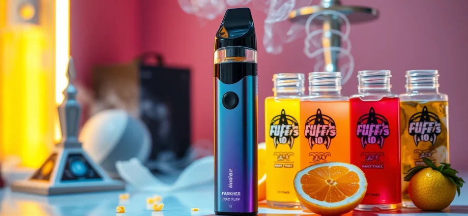 Al Fakher 12000 disposable vape showcasing its design and vibrant flavour options, combining hookah soundwaves for an enhanced vaping experience